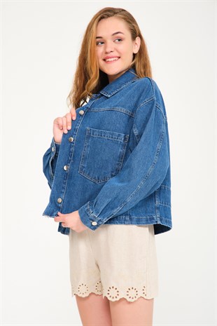 Mavi Oversize Cepli Kot Ceket ve diğer Ceket modellerimiz için online alışveriş mağazamızı ziyaret edin. 